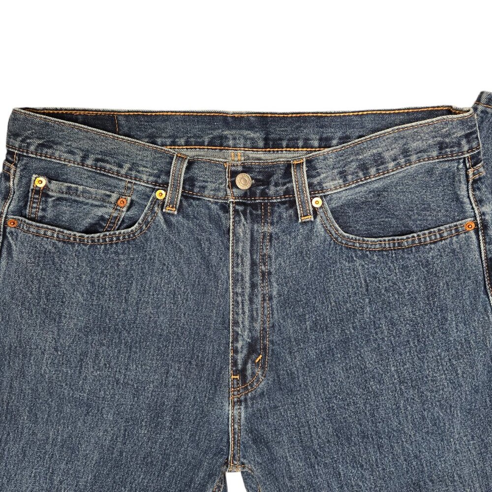 Levis 505 Jeans - Red Tab - Size 36x29 - Straight Leg - Like New - Picture 7 of 12